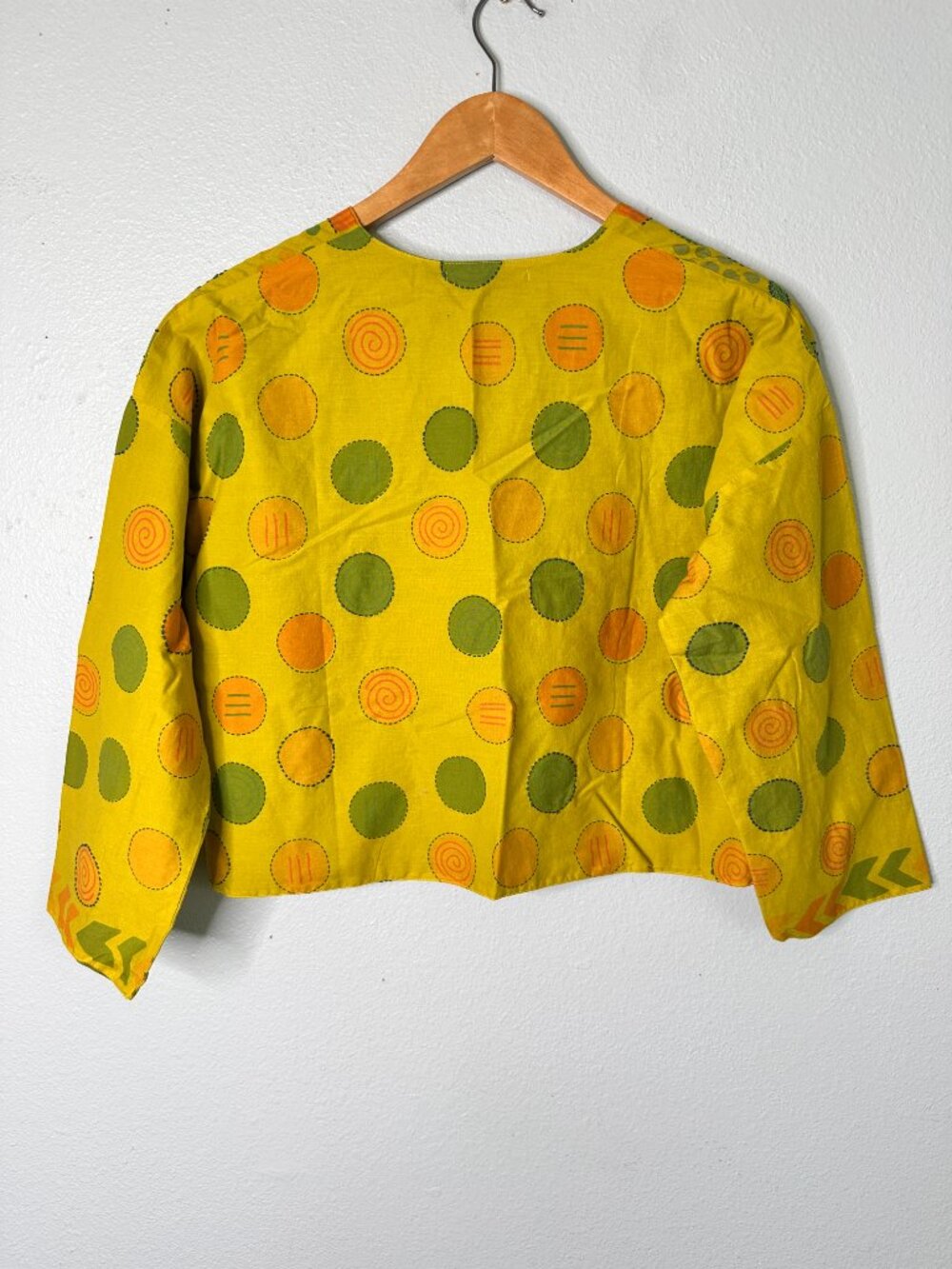 Gudrun Sjoden Calcutta Jacket Uniqum Cardigan Embroidered Bird Small NWT - Picture 6 of 6